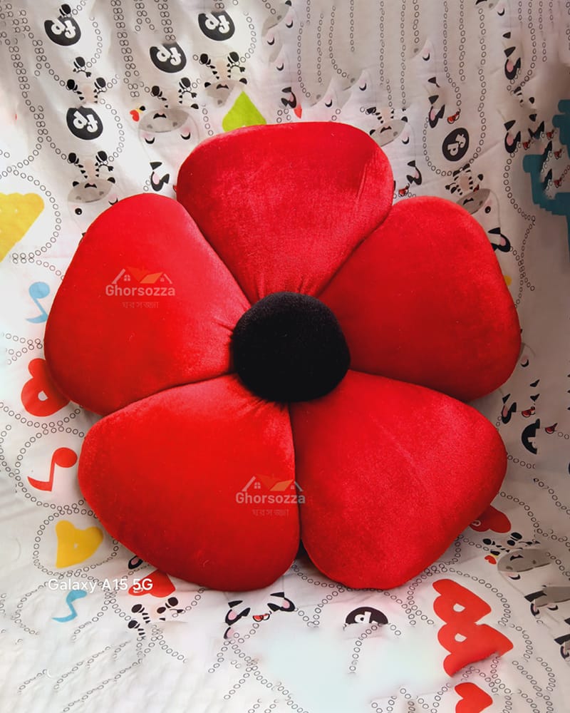 Velvet Sunflower pillow