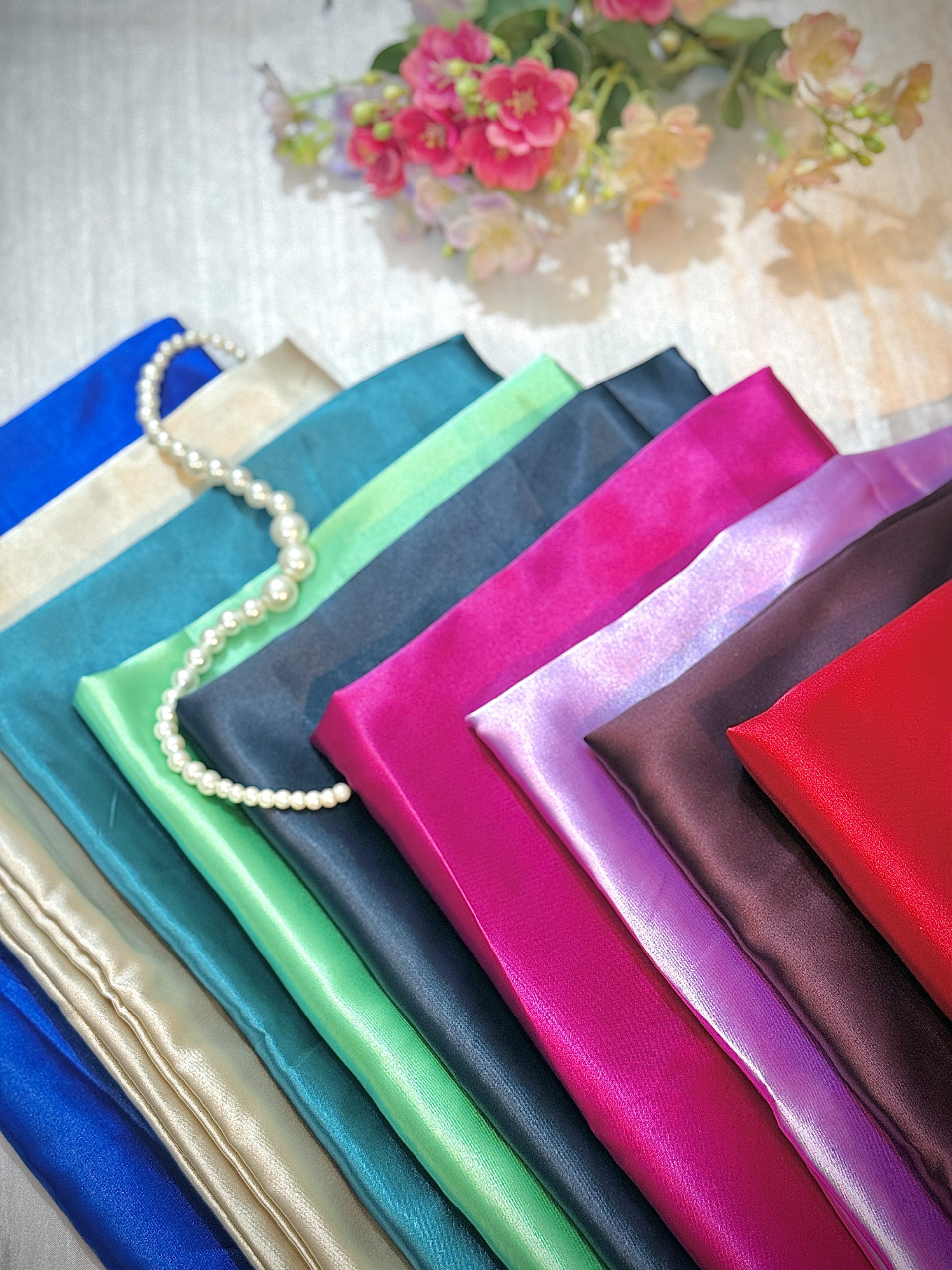 Satin silk pillowcase 000